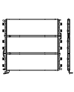 International Low Temperature Plastic / Aluminum Radiator