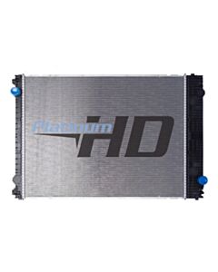 Freightliner Plastic / Aluminum Radiator (Without Oil Cooler)