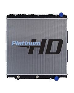 Freightliner Plastic / Aluminum Radiator (With Oil Cooler)