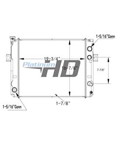 Toyota Plastic / Aluminum Radiator