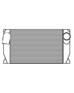 Gillig Bus Tube and Fin Charge Air Cooler