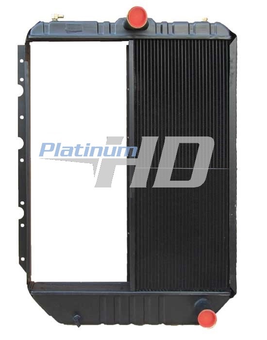 International Copper / Brass Radiator (4 Row Core) (With Oil Cooler on Grill Side)