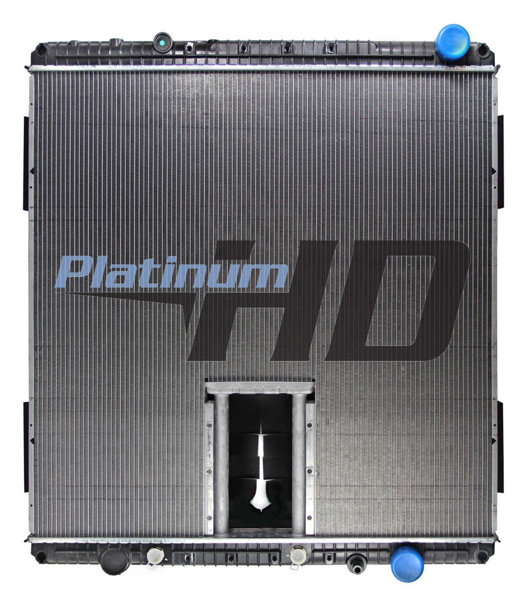 Freightliner Plastic / Aluminum Radiator (With Oil Cooler) (With PTO)