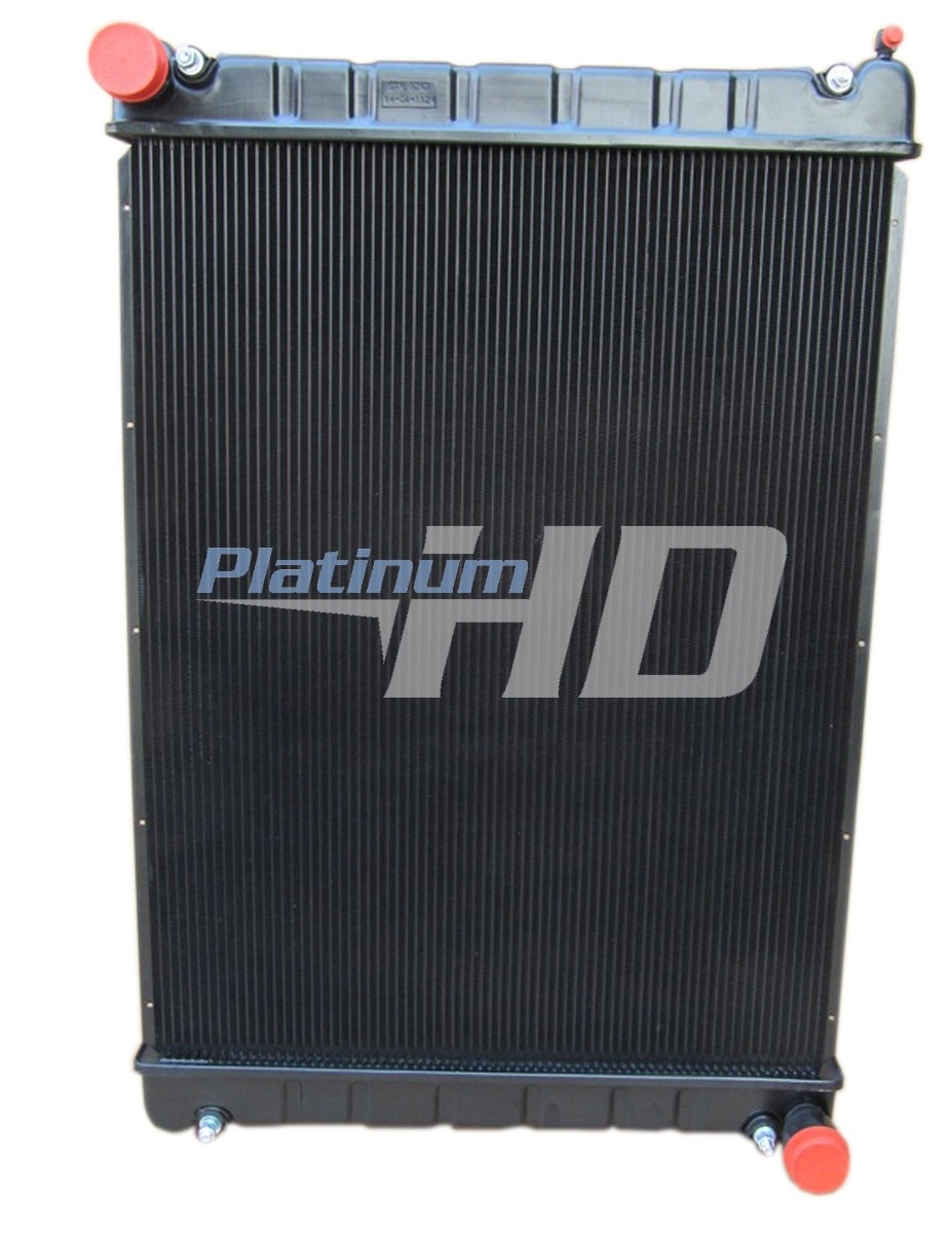 Freightliner Copper / Brass Radiator (With High Efficiency Core) ( Dimpled Tubes)