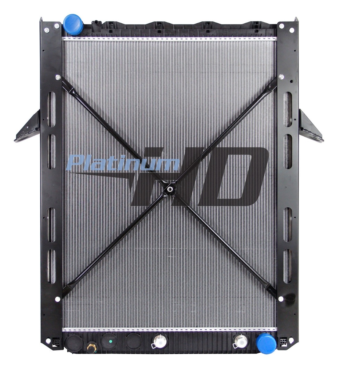 Mack-Volvo Plastic / Aluminum Radiator (With Framework)