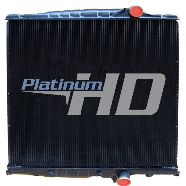 Mack-Volvo Copper / Brass Radiator (3 Row Standard Core) (With Oil Cooler)