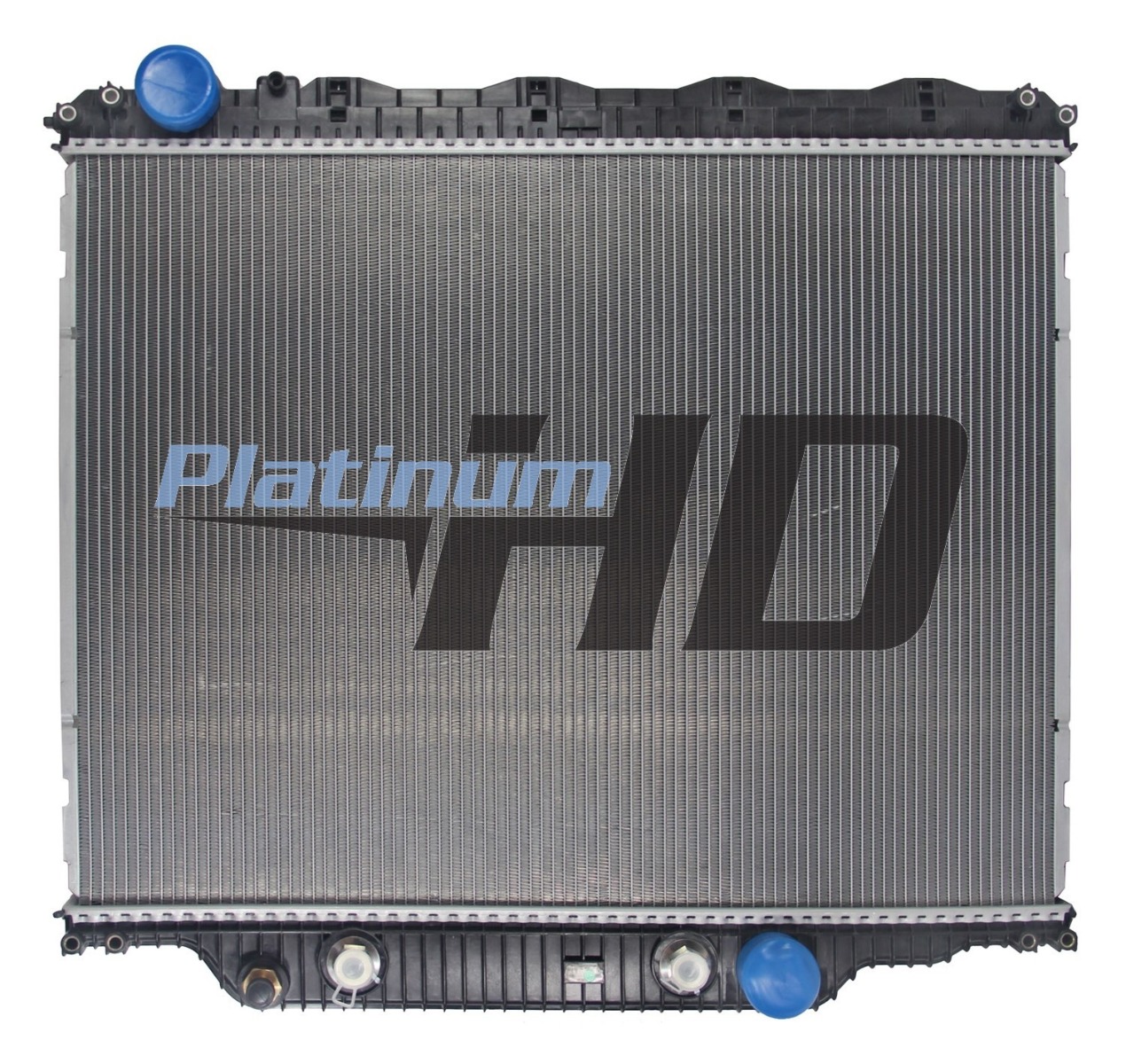 Mack-Volvo Plastic / Aluminum Radiator (With Horizontal Bottom Mounts)