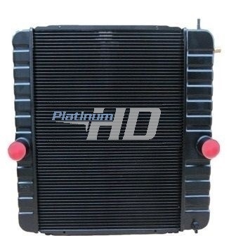 International-Ford Copper / Brass Radiator (2 Row Core) (Without Oil Cooler)