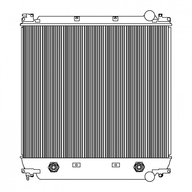 Freightliner Copper / Brass Radiator