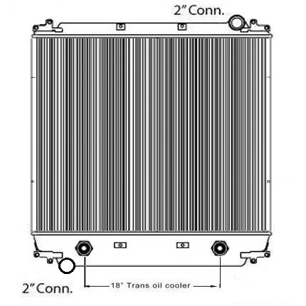 Freightliner Copper / Brass Radiator