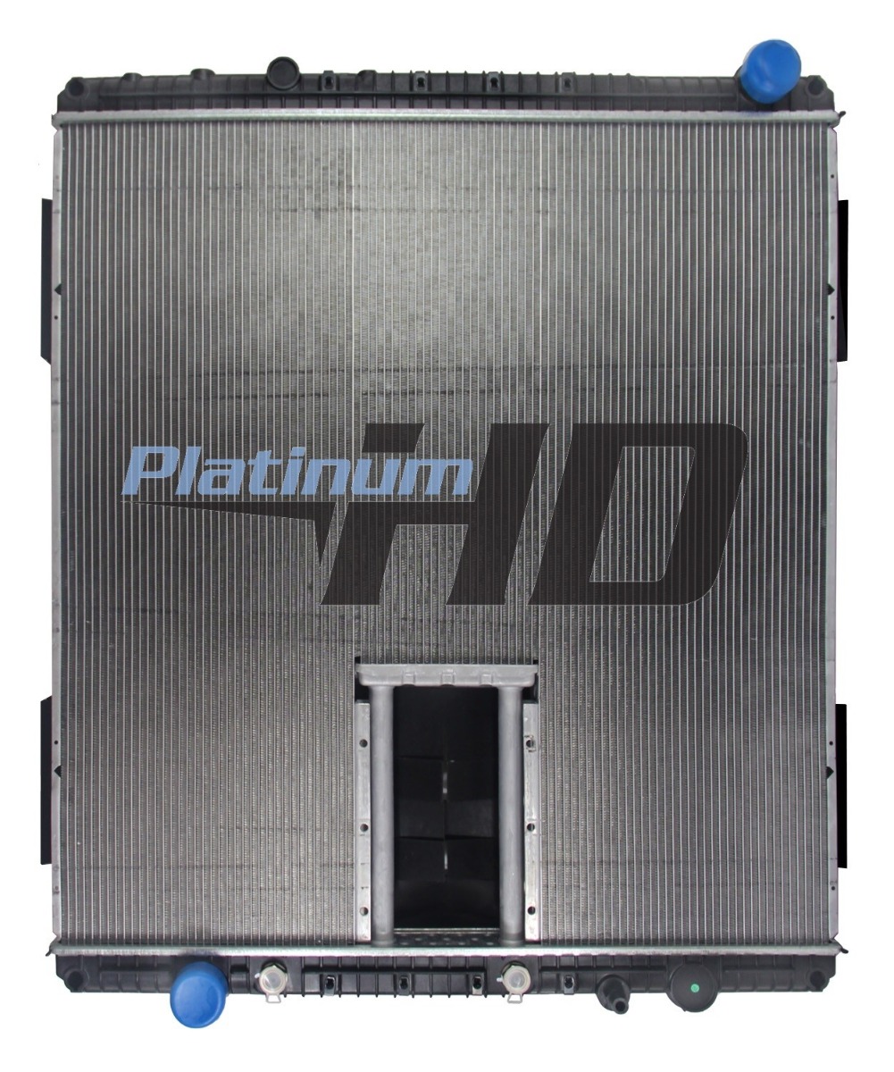 Freightliner Plastic / Aluminum Radiator (With Oil Cooler) (with PTO)