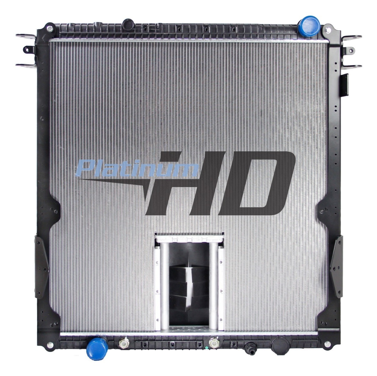 Freightliner Plastic / Aluminum Radiator (With Oil Cooler) (With PTO) (With Framework)