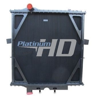 Peterbilt Copper / Brass Radiator (4 Row High Efficiency Core With Dimpled Tubes)