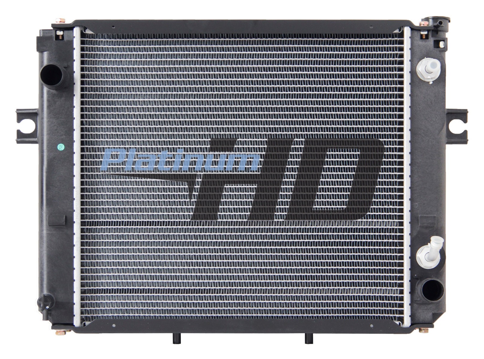 Hyster Forklift Plastic / Aluminum Radiator (Square Fin Core)