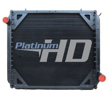 Freightliner Copper / Brass Radiator (Without Surge Tank) (3 Row Standard Core)