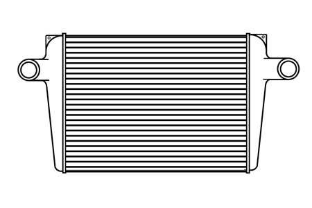 Chevrolet-GMC Bar and Plate Charge Air Cooler