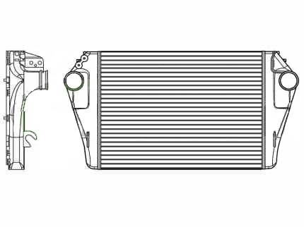 Volvo Bar and Plate Charge Air Cooler