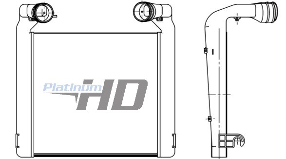 Kenworth-Peterbilt Bar and Plate Charge Air Cooler